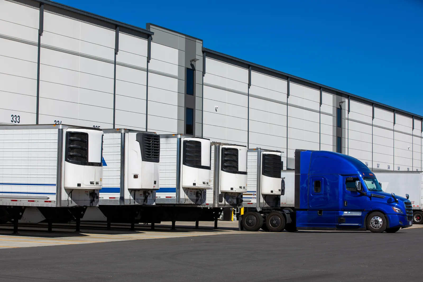 RMA Fleet storage trailers available for same-day rental in Hamilton, OH